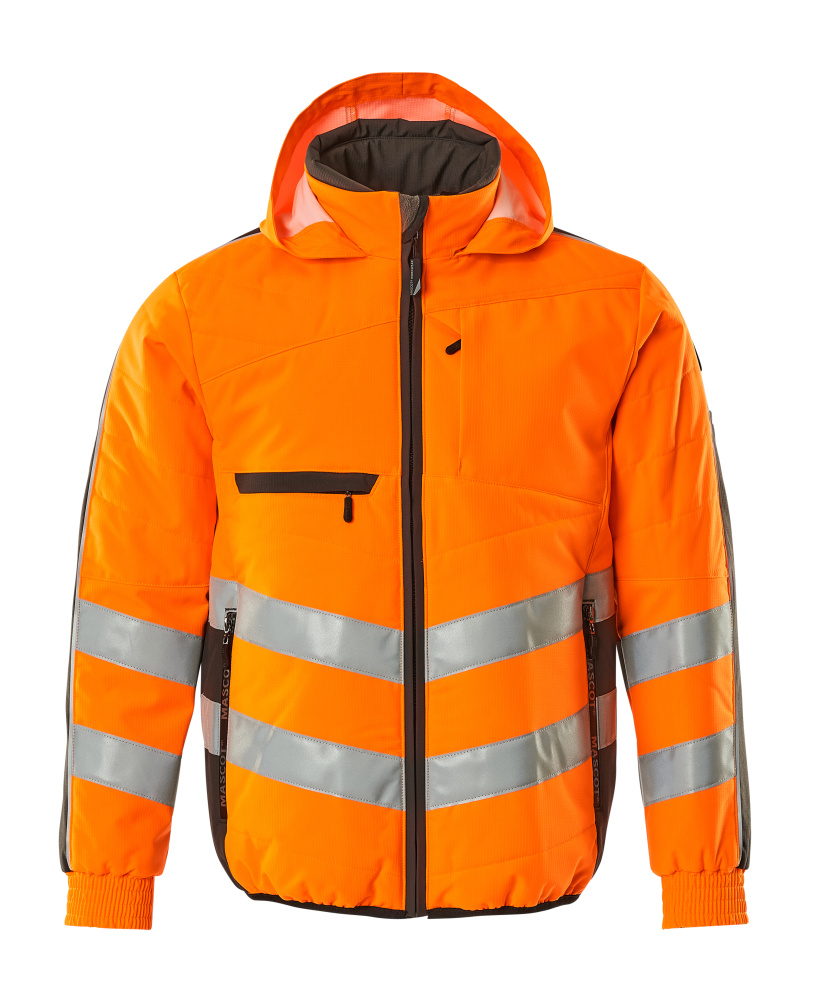 MASCOT® Dartford Thermojacke Größe 2XL, hi-vis orange/dunkelanthrazit