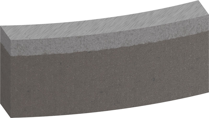 Segmente für PRO Diamantnassbohrkrone, 102 x 10 mm, 1 1/4-Zoll UNC, 9-tlg.