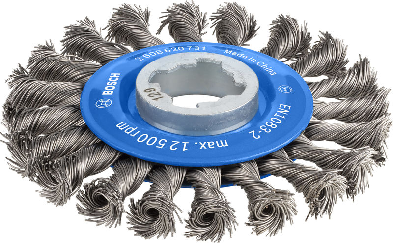 PRO Metal heavy X-Lock Scheibenbürste, 115 x 0,5 mm, Gewinde