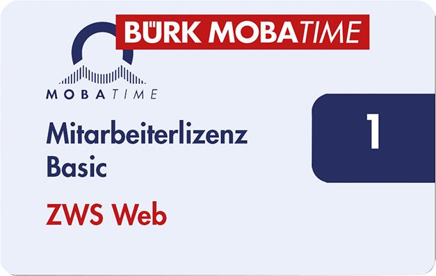 ZWS Web Lizenz Basic Zeiterfassung