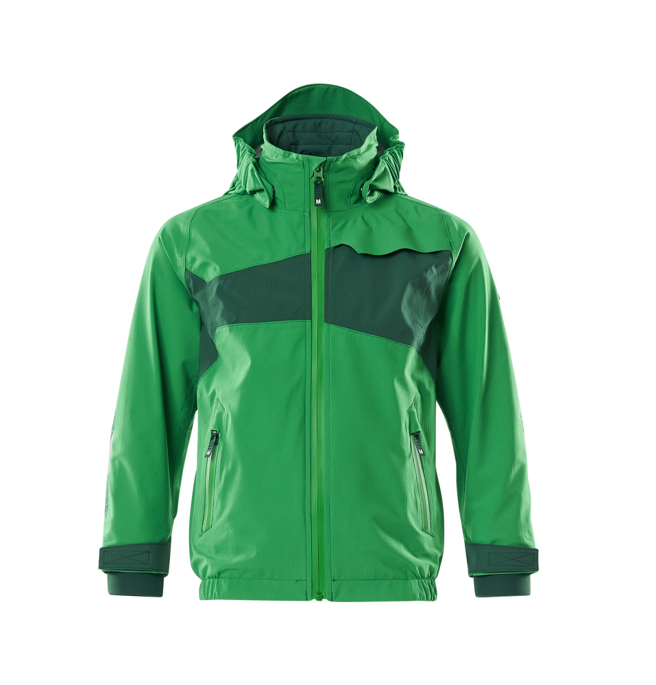 Hard Shell Jacke,Kinder,geringes Gewicht Jacke für Kinder Größe 104, grasgrün/grün