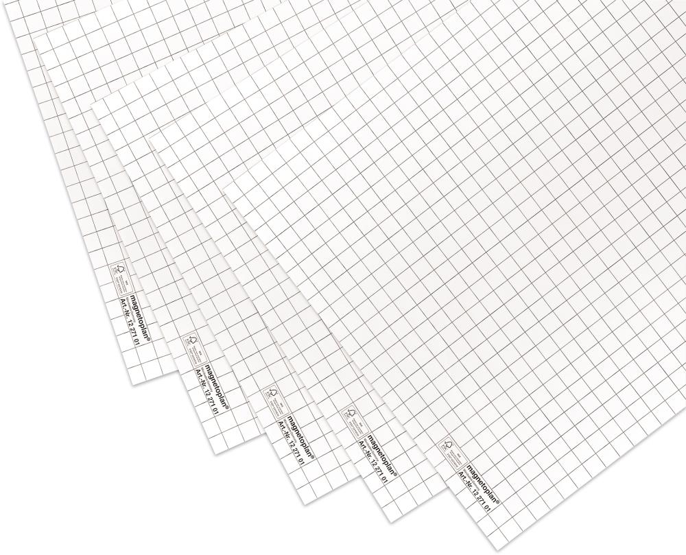 Flipchartpapier 70 G 5 Block a 20 Blatt Magnetoplan