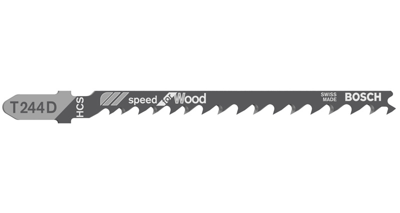 Stichsägeblatt T 244 D Speed for Wood, 3er-Pack