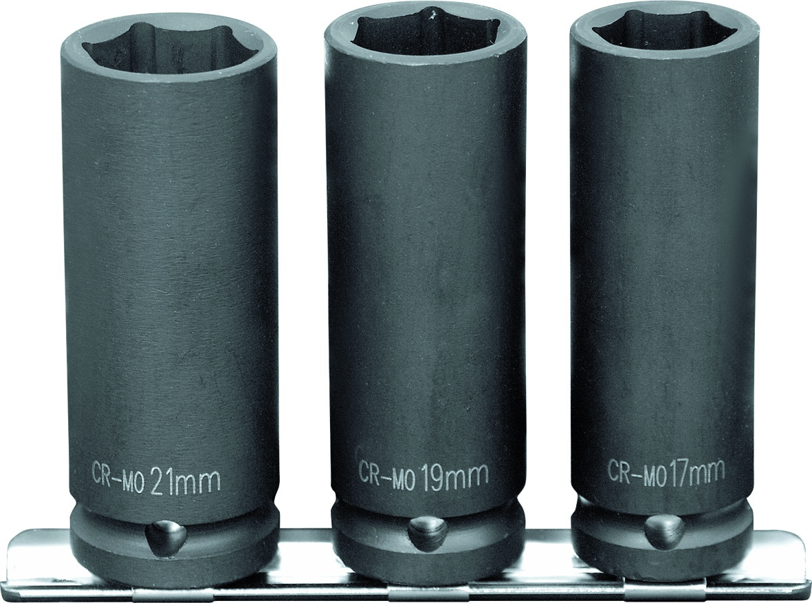 1/2" Tiefe Schlag Stecknuss Satz 3tlg
