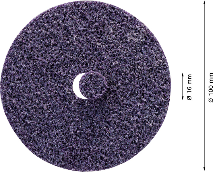 EXPERT N477 SCM Scheibe für Winkelschleifer, 100 x 16 mm, extra grob, 25-tlg.