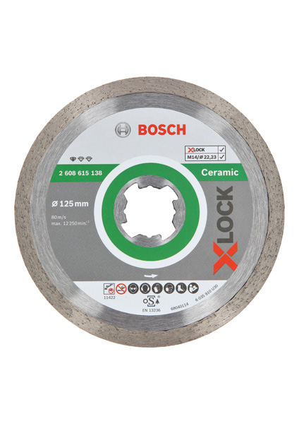 X-LOCK Diamanttrennscheibe Standard for Ceramic 125 x 22,23 x 1,6 x 7