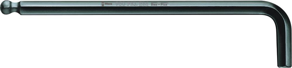 Winkelschraubendreher BlackLaser mit Kugelkopf 1,5mm Wera