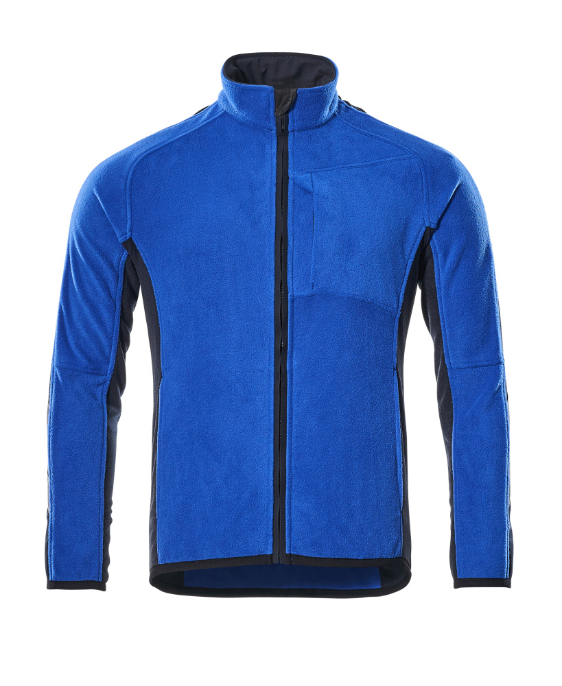 MASCOT® Hannover Fleecejacke Größe 2XL, kornblau/schwarzblau