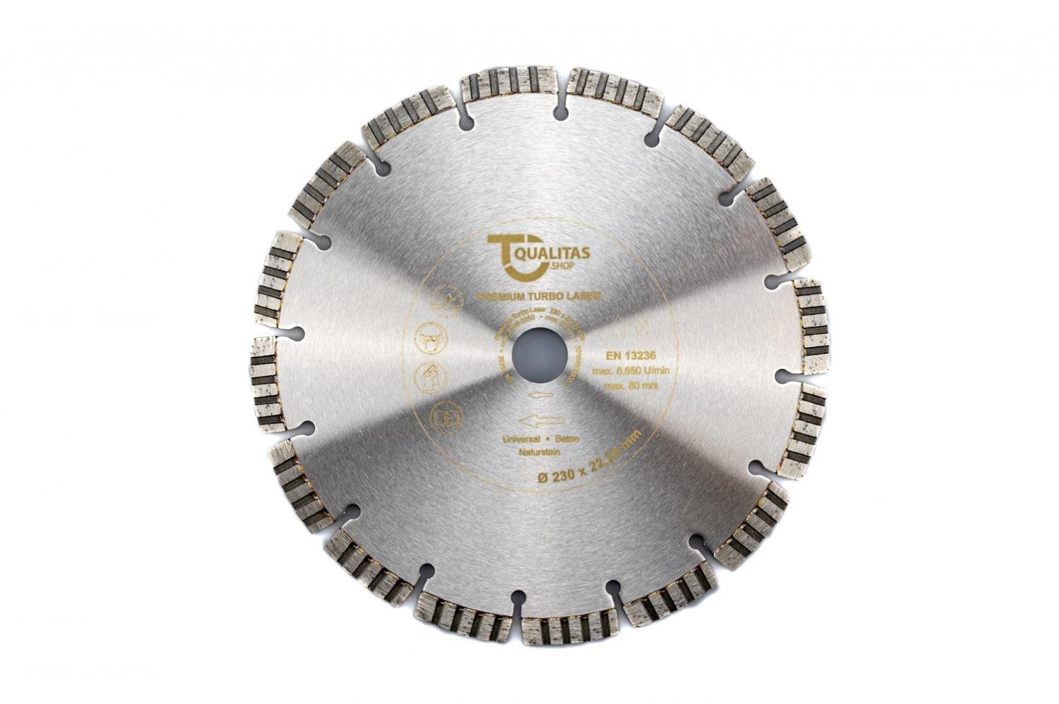 QUALITAS Diamanttrennscheibe  230 x 22,3 DE