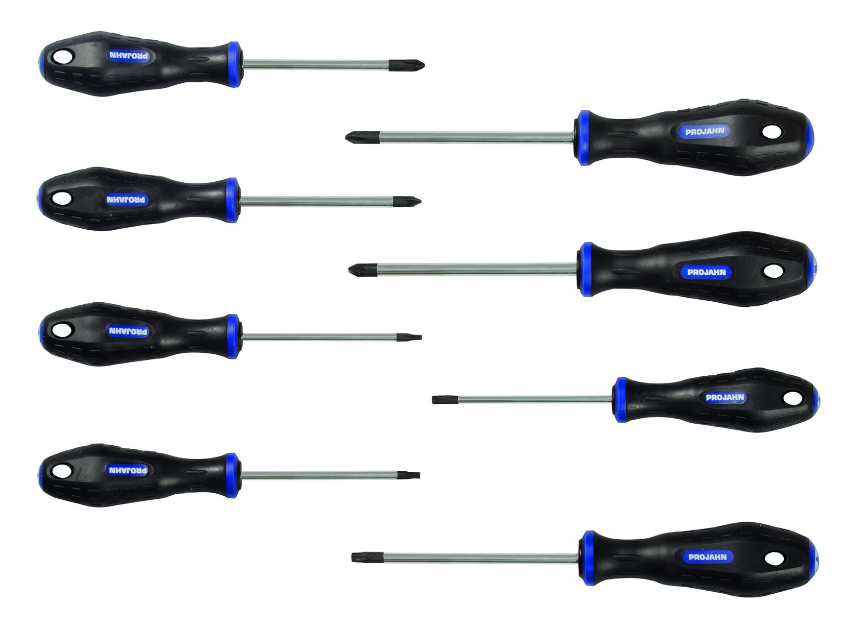 Schraubendreher Satz 8tlg (PH+PZ+TX)