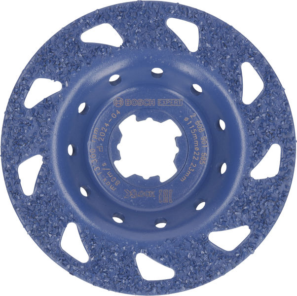 EXPERT Multi Material Carbide-Topfscheibe med., flach, X-LOCK, 115 mm, 22,23 mm