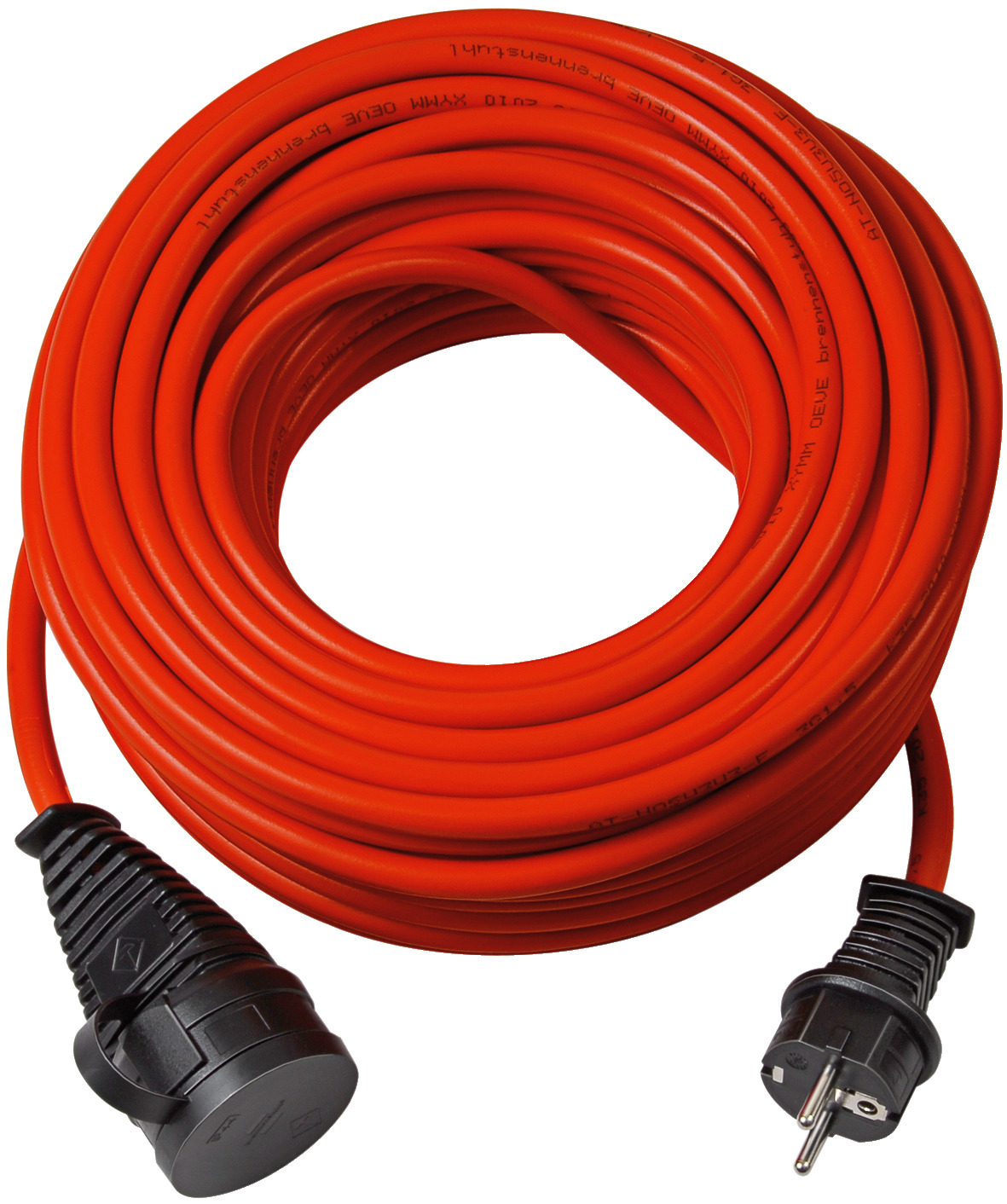 BREMAXX Verlängerungskabel IP44 25m rot AT-N05V3V3-F 3G1,5