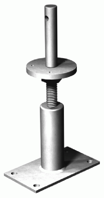 PCN24X130G Pfostenhalter