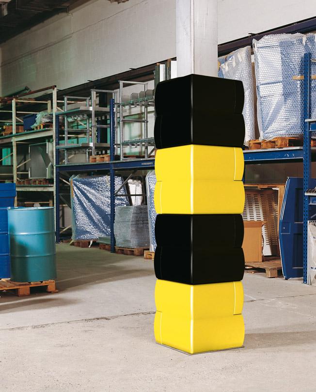 Pfeiler-Schutzprofil 160 PE gelb VE 2 St.