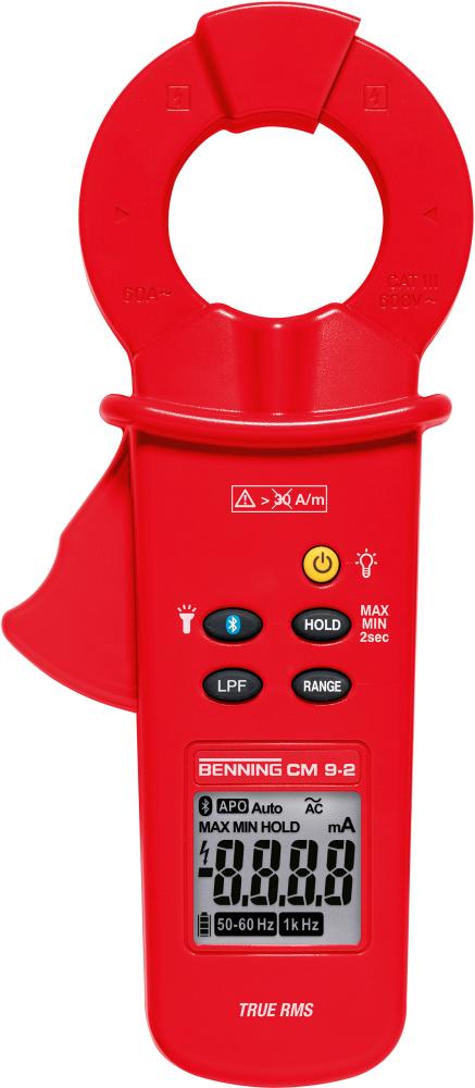 Digital-Stromzangen- Multimeter CM 9-2 Benning