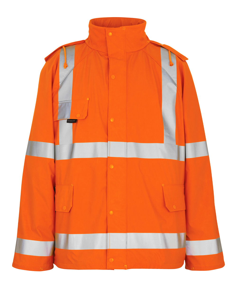 MASCOT® Feldbach Regenjacke Größe 2XL, hi-vis orange