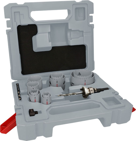 PRO Multi Material Lochsäge Q-Lock Halter-Set, 10-tlg.