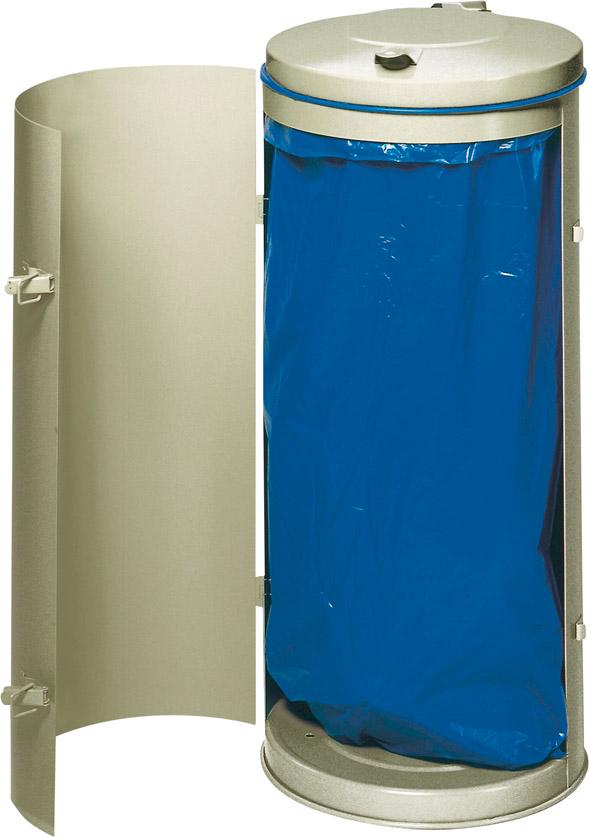 Abfallsammler-Einfachtür 120 l grau H 900 mm VAR