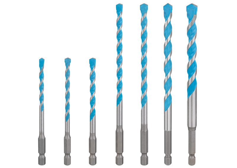 EXPERT HEX-9 Multi Construction Bohrer-Set, 5/5,5/6/7/8/10 mm, 7-tlg.