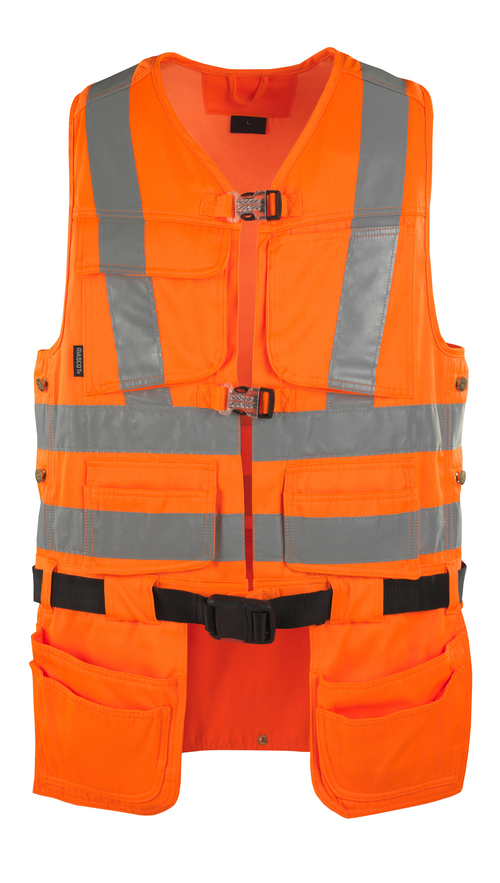 MASCOT® Yorkton Werkzeugweste Größe 2XL, hi-vis orange