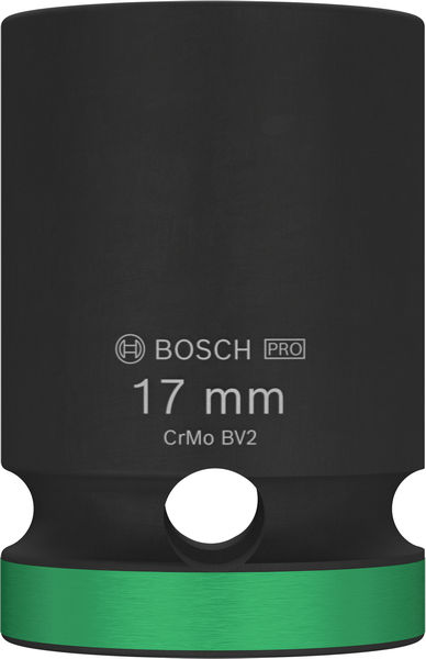 PRO Impact Steckschlüsselsatz, 1/2", 17 mm, Standard