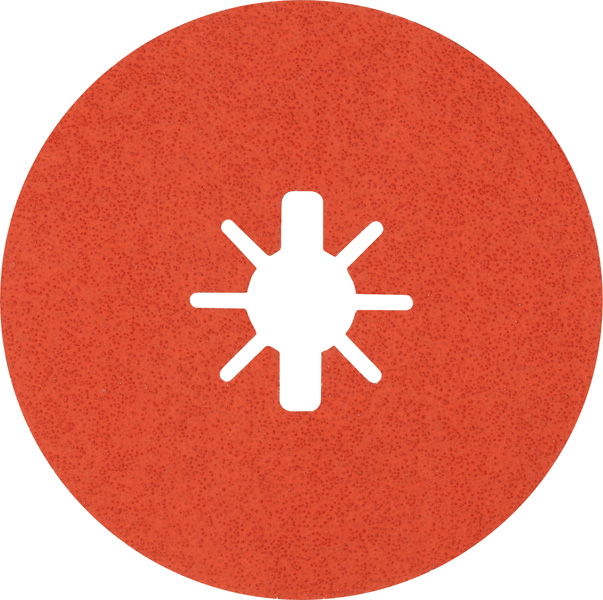 EXPERT R782 Prisma Ceramic Fiberscheibe, X-LOCK, 125 mm, 22,23 mm, K 60, 5-tlg.