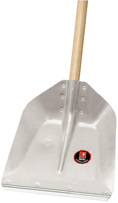 Hallenser Randschaufel ALU mit Schutzk Gr.9 m StIdeal