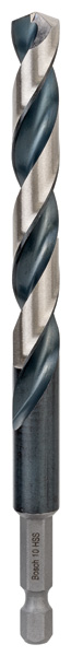 HSS Spiralbohrer mit Sechskantschaft 10,0 mm