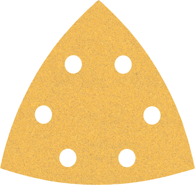 EXPERT C470 Schleifpapier für Deltaschleifer, 93 mm, K 100, 50 Stück