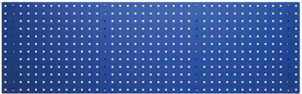 Lochplatte B1486xH457 mm enzianblau RAL 5010 bott