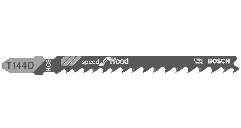 Stichsägeblatt T 144 D Speed for Wood, 100er-Pack