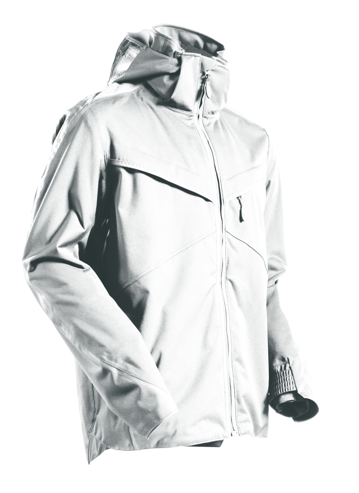 Hard Shell Jacke Größe 2XL, weiss