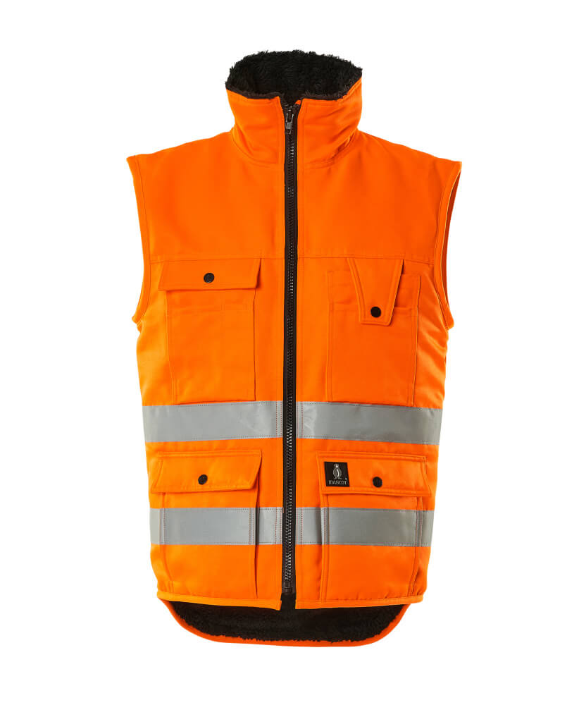 MASCOT® Sölden Winterweste Größe 2XL, hi-vis orange