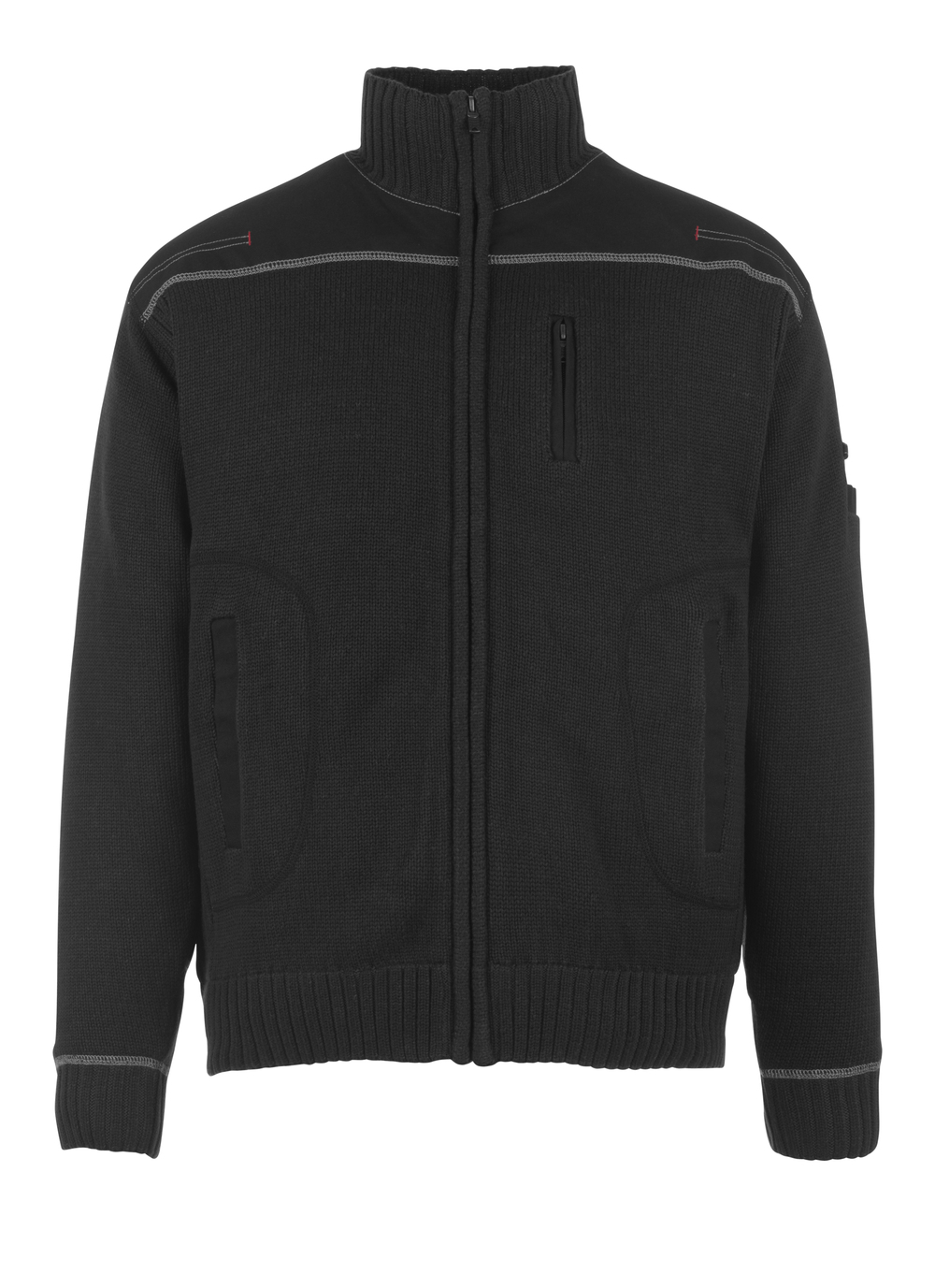 MASCOT® Arta Strickjacke Größe 2XL, schwarz