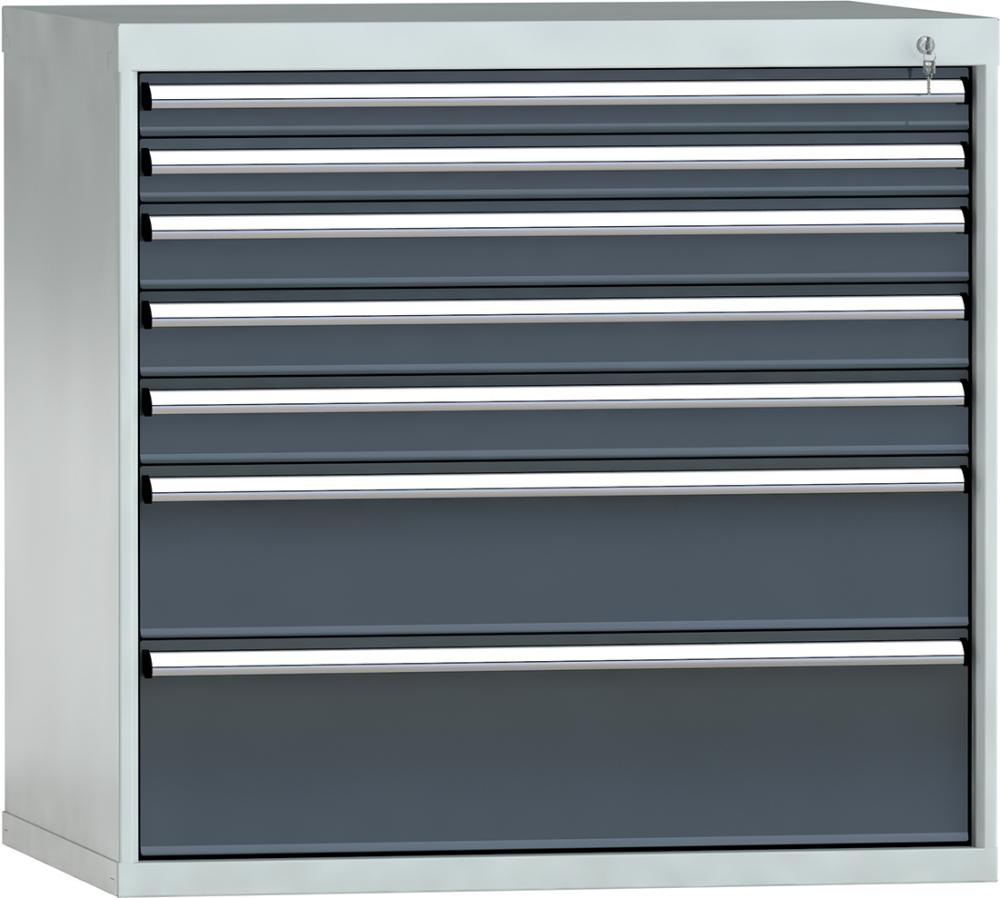 Schubladenschrank 1000x725x750 mm HxBxT 7xSL VN