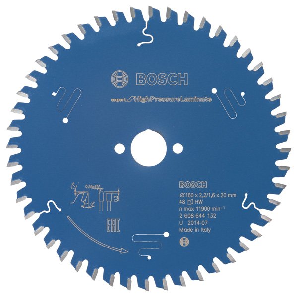 Kreissägeblatt Expert for High Pressure Laminate H 160 x 20 - 48