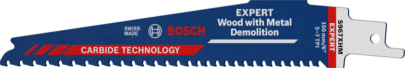 EXPERT Wood with Metal Demolition S967XHM Säbelsägeblatt, 10 Stück