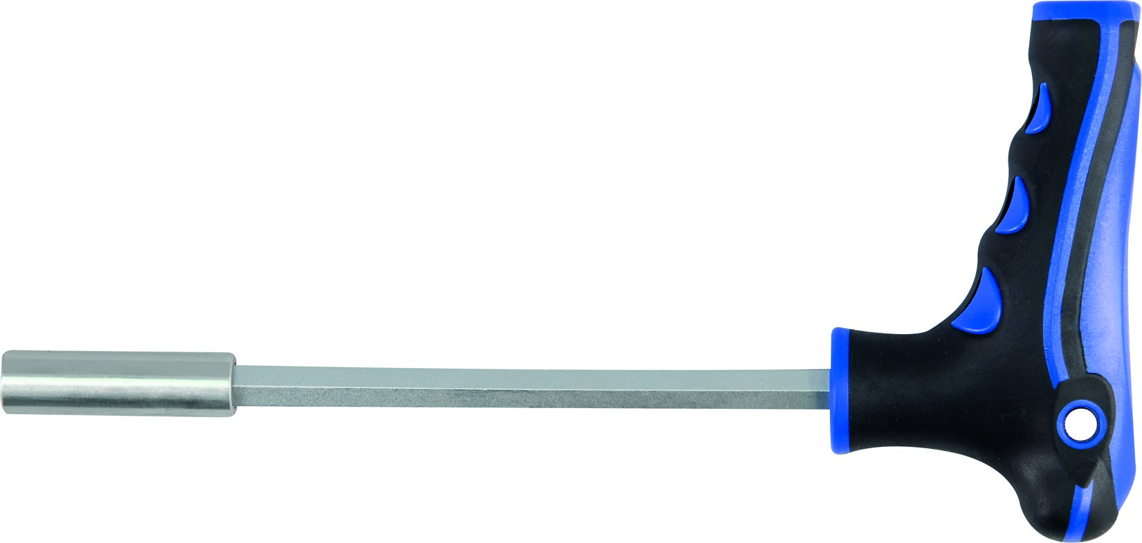 T-Griff Bithalter 1/4" magnetisch, 170mm