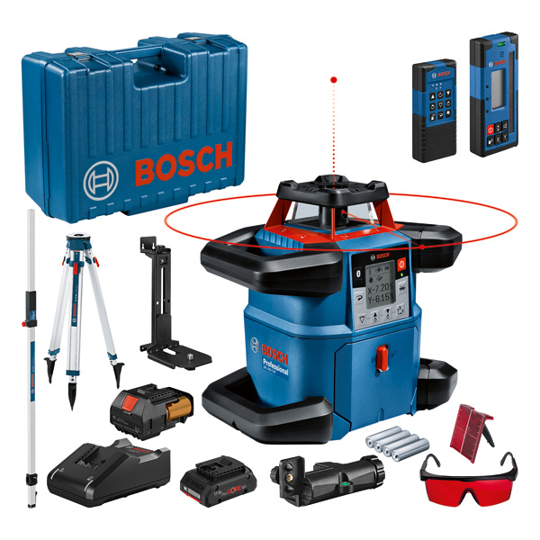 Rotationslaser GRL 600 CHV + BT170HD, GR240