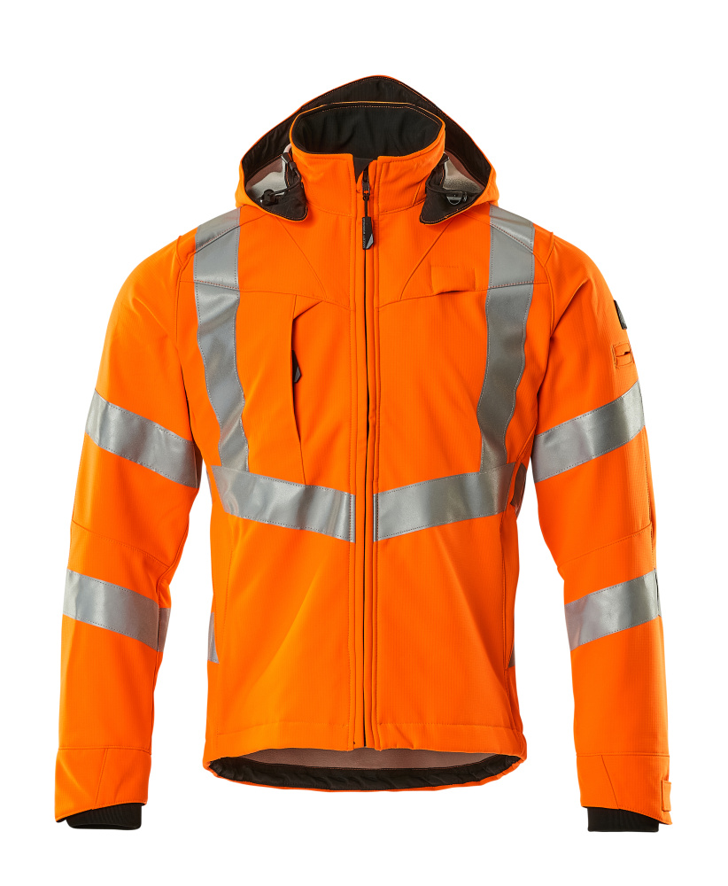 MASCOT® Blackpool Soft Shell Jacke Größe 2XL, hi-vis orange