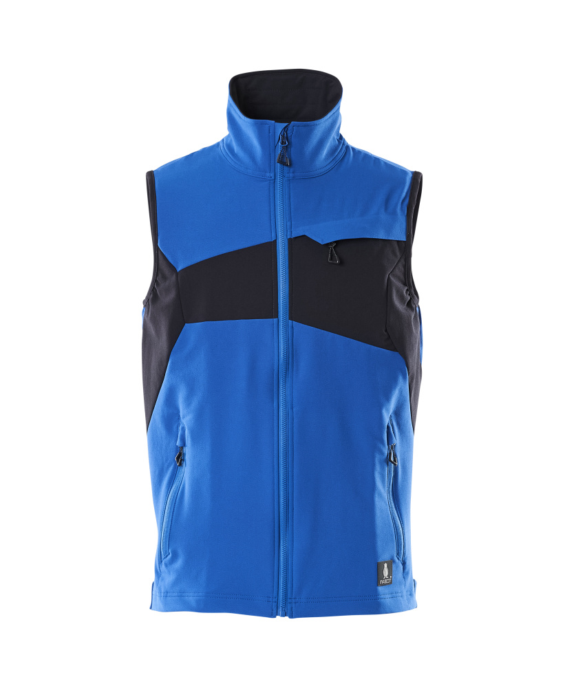 Weste, ULTIMATE STRETCH, leicht Weste Größe 2XL, azurblau/schwarzblau