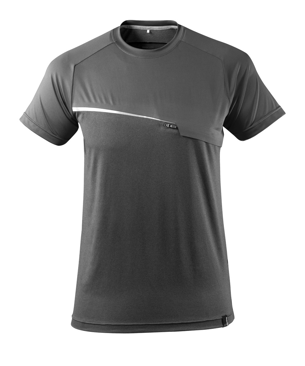 T-Shirt, feuchtigkeitstransportierend T-shirt Größe 2XL, dunkelanthrazit
