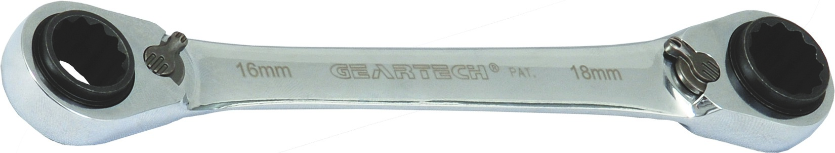 GearTech 4 in 1 Doppelring Schluessel 10*13 + 17*19mm