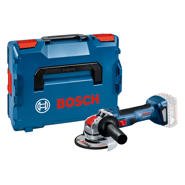 Akku-Winkelschleifer mit X-LOCK GWX 18V-7 in L-BOXX
