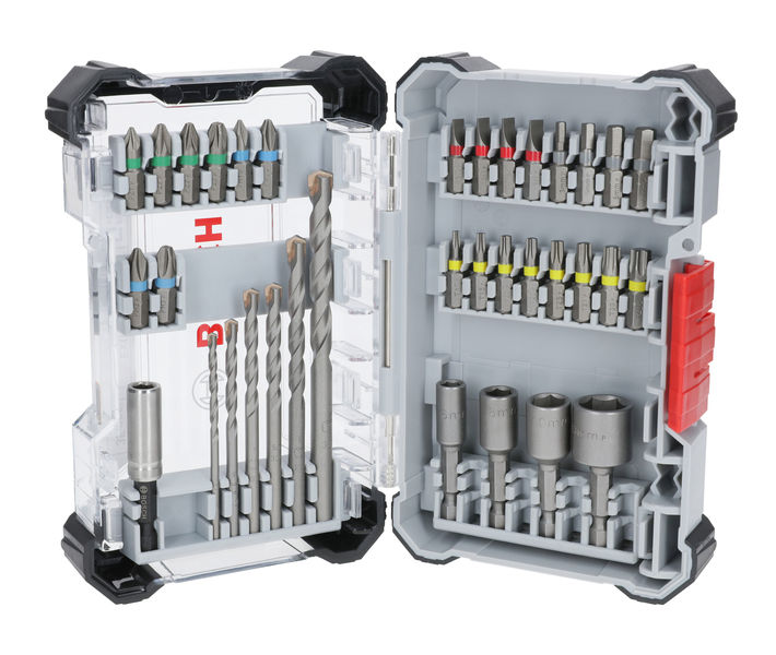 Extra Hard Schrauberbit‑ und CYL-3 Bohrer-Set, 35‑tlg.