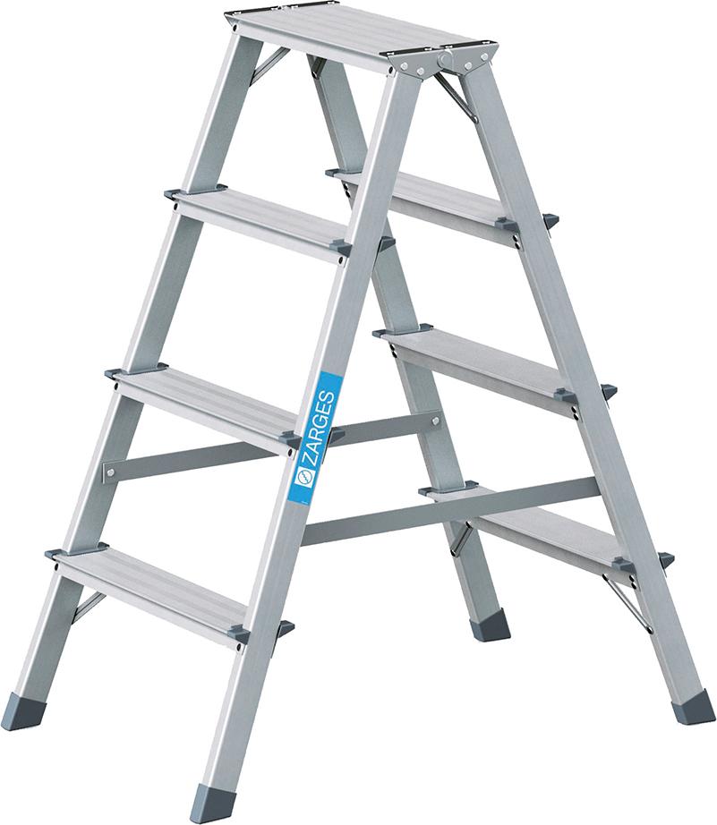 Stufen-Stehleiter Stufen 2x4