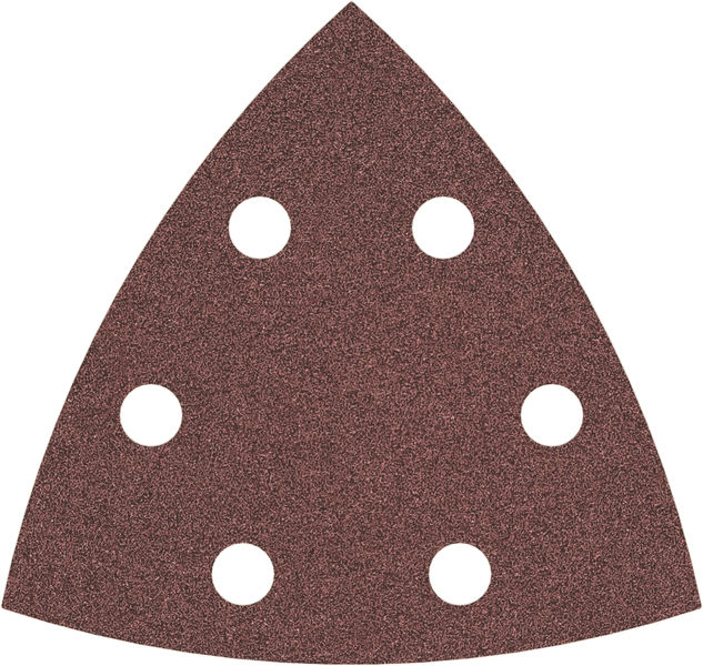 PRO F460 Schleifblatt, 93 x 93 mm; G80, 5-tlg.