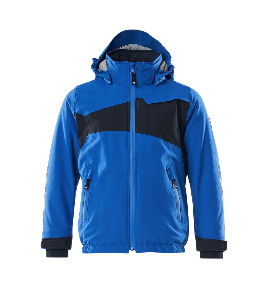 Winterjacke für Kinder, CLIMASCOT® Jacke für Kinder Größe 104, azurblau/schwarzblau