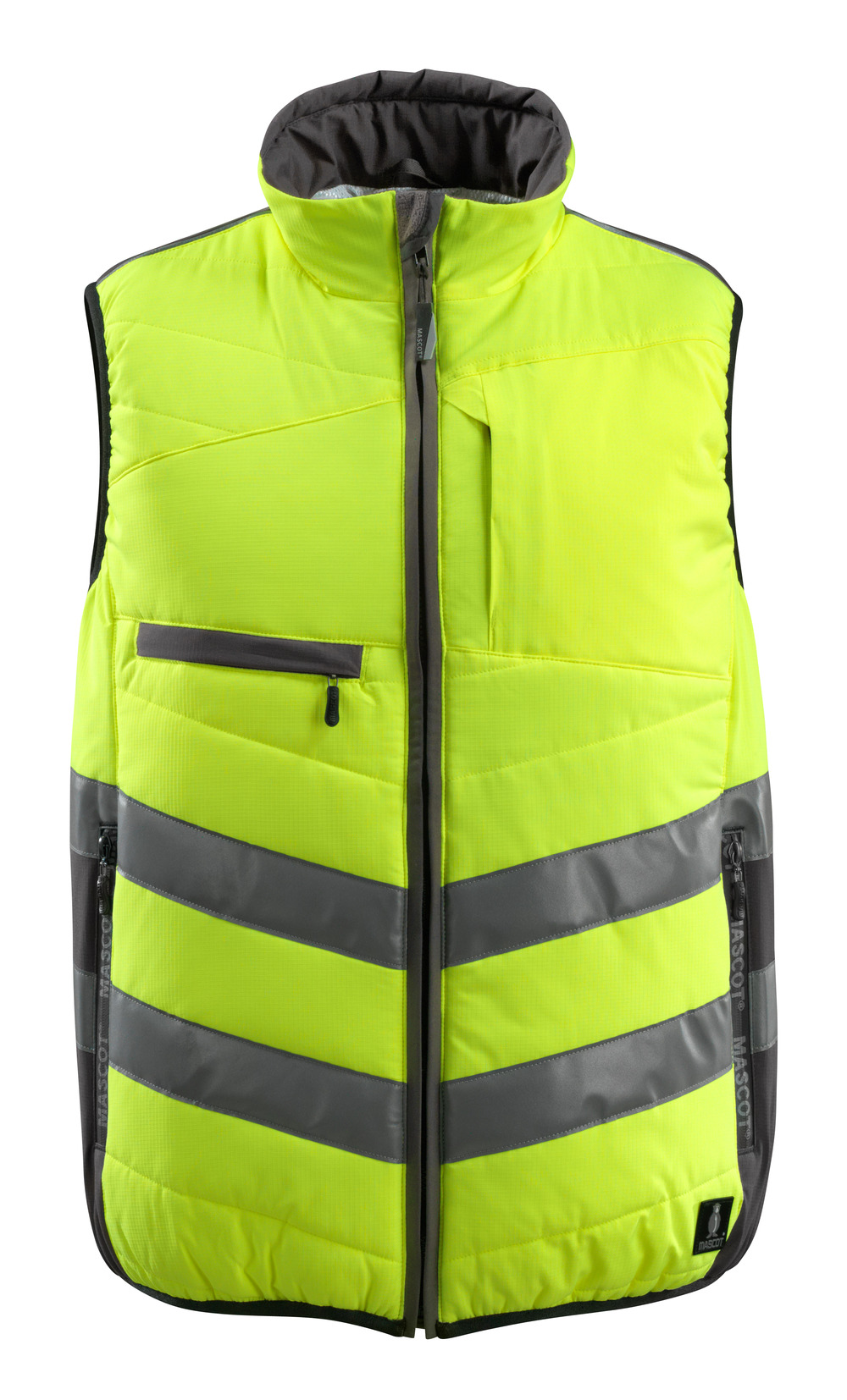 MASCOT® Grimsby Thermoweste Größe 2XL, hi-vis gelb/dunkelanthrazit
