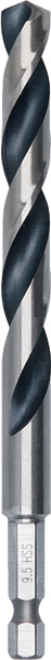 HSS PointTeQ Sechskantbohrer 9,5 mm
